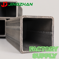 Tube rectangulaire en acier 40x80 S355JR, section creuse structurelle pour cadre de construction, vente en gros, usage industriel