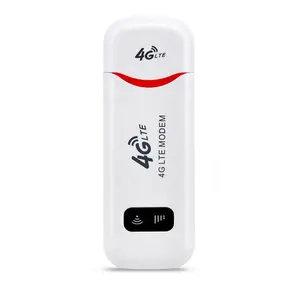 4G LTE USB WiFi Modem 100Mbps Mobile Router Network Hotspot SIM Card with TF Card Slot up to 32GB Portable WiFi Stick