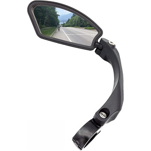 Superficie de espejo ajustable de acero inoxidable, espejos retrovisores para bicicleta, abrazadera de tubo de aleación de aluminio, espejo retrovisor para bicicleta de 360 ° - Product Image 3