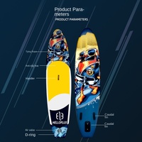 Planche de surf gonflable en PVC pour loisirs, SUP à double couche renforcée, pliable, étanche, planche à roulettes aquatique à dérive