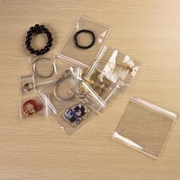 Mini Bikini transparent givré à la mode 2022 Offre Spéciale avec Logo personnalisé, collier, fermeture éclair, sac en Pvc transparent
