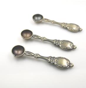 Cucchiaio per Ceralacca di Qualità, Ecologico, Retrò, con Manico a Pavone, per Cera da Sigillare e Decorazione - Product Image 2