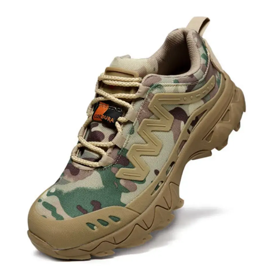 Outdoor Sports Boots Men Hiking Shoes Breathable Tactical Combat Desert Training Boots