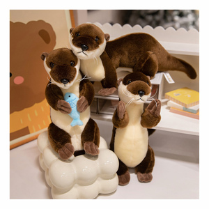 3 Stili di Peluche a Forma di Lontra, Animali di Peluche, Giocattolo Lontra - Product Image 1