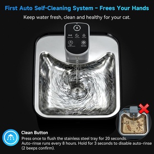 <span class=keywords><strong>Bebedero</strong></span> Inteligente Inalámbrico para Gatos de 3.5L, Sin Bomba, Libre de Mantenimiento, Batería de 4000mAh, Pantalla de Energía en Tiempo Real, Dispensador Automático de Agua - Product Image 3