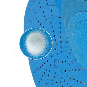 أقراص صنفرة متعددة الفتحات خطاف وحلقة وسادات صنفرة ممتازة للصنفرة المدارية والخشب والمعدن وجسم السيارات والطلاء والبلاستيك - Product Image 3