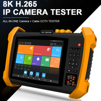 Testeur de caméra CCTV série H20, moniteur 8K pour caméras IP, câble Hi-POE POE++, outils réseau WiFi SFP, traceur de câbles IPC