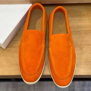 <b>Men</b> Classic British Style Loafers Mocassins Suede Genuine Leather Fashion Casual Outdoor <b>Driving</b> Slip-On Breathable Lightweight - Product Image 6