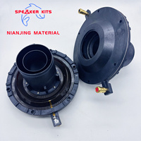 Driver diafragma jarak menengah 3.5 ", aksesori Speaker Driver Speaker Neodymium 4591 inci HIFI 3.5"