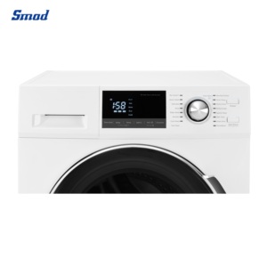 2.7Cuft 12KG מכונת כביסה מגע בקרת טעינה קדמית כביסה מכונה - Product Image 4