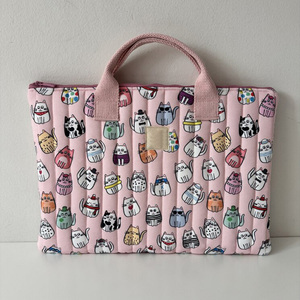 Tùy Chỉnh Kích Thước Biểu Tượng Màu Sắc Bông Vải Bông Độn Máy Tính Xách Tay Máy Tính Bảng Bảo Vệ Tay Áo Bìa Thực Trường Hợp Túi - Product Image 3