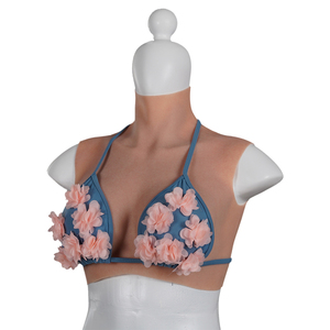 Prothèses mammaires en silicone réalistes OEM/ODM personnalisées, taille M-B, pour travestis, transgenres, drag queens, cosplay et jeux de rôle - Product Image 3