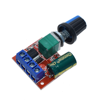 Module de contrôle de vitesse de moteur CC 12V PWM 5A 90W, régulateur de vitesse réglable 4,5V-35V, interrupteur de commande
