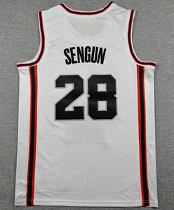 เสื้อบาสเกตบอล # 28 เซนกุน # 0 แม็กซี่ # 32 มาโลน # ชุดกีฬาผู้ชายปักลายบัตเลอร์ 3 แบบ 10 ชิ้น ขายส่ง - Product Image 3