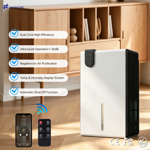 <span class=keywords><strong>D</strong></span>éshumidificateur <span class=keywords><strong>d</strong></span>'<span class=keywords><strong>air</strong></span> portable mini haute qualité HASHONE avec contrôle intelligent Wi-Fi, machine de séchage <span class=keywords><strong>d</strong></span>'<span class=keywords><strong>air</strong></span>, <span class=keywords><strong>absorbeur</strong></span> <span class=keywords><strong>d</strong></span>'<span class=keywords><strong>humidité</strong></span> pour maison, sous-sol, camping-car - Product Image 1