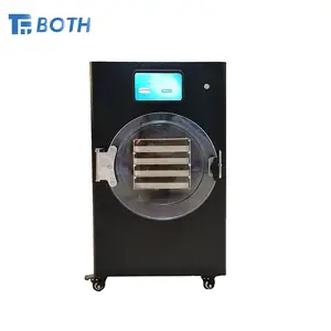 Oem 1-12kg 8 khay chân không trái cây đóng băng sấy khô máy mini Rau lyophilizer thực phẩm tủ đông máy sấy