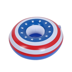 Bán Buôn Tắm Hồ Bơi Đồ Chơi Inflatable Nổi Bia Uống Có Thể Giữ Cốc Hồ Bơi Cho Bãi Biển Đảng Thanh Đế Lót Ly - Product Image 6