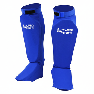 Venta caliente último diseño de ropa deportiva de entrenamiento de boxeo logotipo personalizado espinilleras con embalaje personalizado servicio OEM - Product Image 1