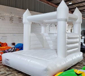 Thương mại ngoài trời trẻ em <span class=keywords><strong>Inflatable</strong></span> lâu đài nhà bị trả lại khổng lồ <span class=keywords><strong>Panda</strong></span> nhảy Chateau <span class=keywords><strong>Combo</strong></span> với PVC và Blower Phụ kiện bao gồm - Product Image 2