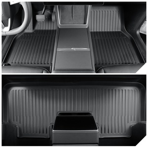 Tapis de sol pour voiture Tapis de coffre complet en TPE avec gouvernail gauche et droit Tapis de coffre complet en TPE pour 2025 T-esla <span class=keywords><strong>Model</strong></span> <span class=keywords><strong>Y</strong></span> Highland - Product Image 5