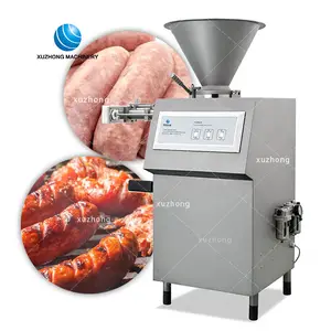 Industrial Automatic Sausage Stuffer Filling Machine Sausage Filling Meat Product Making Machines