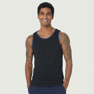 High Quality Men's Tank <b>Top</b> Latest Arrival Fitness Clothing <b>Low</b> MOQ Breathable and Stylish Design Online Sales - Product Image 1