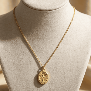 Wholesale Waterproof Non-fading Charms Pendant Necklace PVD 18k Gold Plated Stainless Steel <strong>Chain</strong> Necklace For <strong>Women</strong> Jewelry - Product Image 3