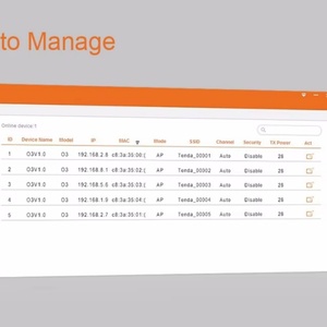 เท็นด้า O3 2.4GHz อุปกรณ์กระจายสัญญาณภายนอกอาคาร 150Mbps ระยะ 5 กม. ระบบเชื่อมต่ออัตโนมัติ อุปกรณ์กระจายสัญญาณภายนอกอาคารแบบ AP - Product Image 4