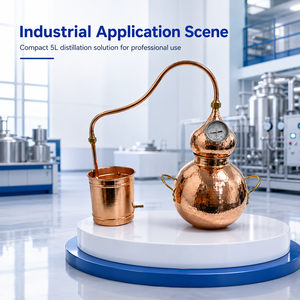 <span class=keywords><strong>Alambic</strong></span> de distillation d'alcool multi-capacité Towin, chaudière en cuivre pour la production de spiritueux, équipement de distillation - Product Image 2