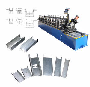 Máquina formadora de rollos de perfil de pista y perno de yeso Máquina formadora de correa en forma de U y forma de <span class=keywords><strong>C</strong></span> - Product Image 1