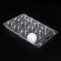 Boîte d'emballage blister réutilisable, emballage blister personnalisé pour balles de golf ou de tennis, emballage en coquille de palourde