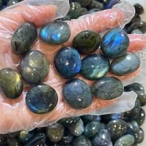 <span class=keywords><strong>Labradorite</strong></span> de haute qualité <span class=keywords><strong>d</strong></span>égringolé cristal naturel artisanat Flash <span class=keywords><strong>Labradorite</strong></span> Palm à vendre - Product Image 2