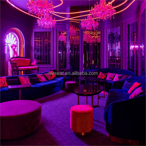 Bar à cocktails et à bières personnalisé, canapé sectionnel en cuir mince <span class=keywords><strong>de</strong></span> discothèque, canapés <span class=keywords><strong>de</strong></span> club <span class=keywords><strong>de</strong></span> strip-tease, banquette, ensemble <span class=keywords><strong>de</strong></span> meubles pour discothèque - Product Image 3