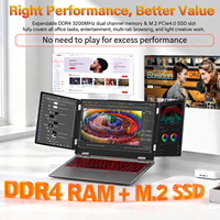 Ordinateur portable professionnel neuf, écran triple étendu, double écran 10,5 pouces, Intel Core i5 12e génération, 16 pouces, OEM