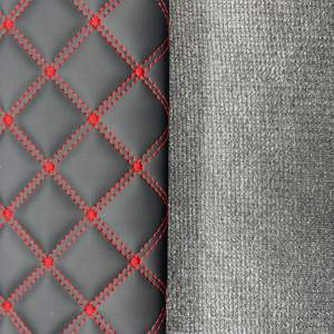 Tela de rollo de PVC de bobina 3D impermeable elástica de alta calidad para alfombrilla de <span class=keywords><strong>coche</strong></span> 12mm de espesor 160CM de ancho - Product Image 5