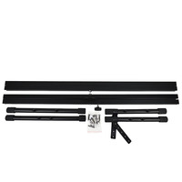 Double-pipe X-type Iron Piano Stand with Disassembly Assembly 7-Speed Adjustable Keyboard Stand (Model JYC-D-X4)