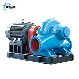 ปั๊มแบบแยกส่วนไฟฟ้าปรับแต่งได้ กำลัง 20 แรงม้า ดูดสองทาง ปริมาณน้ำ 1000 ลูกบาศก์เมตร/ชั่วโมง พร้อมวาล์วควบคุม - Product Image 1