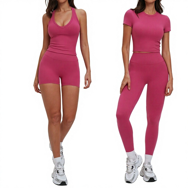 Brushed Spandex Nylon Long Pants with