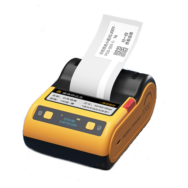 Newest Popular Portable Thermal Transfer Label Barcode Printer Direct Thermal Printer 300dpi Industrial for Express FBA Printer