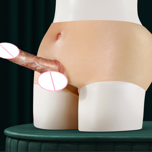 Bestseller Tragbarer <span class=keywords><strong>Dildo</strong></span>-Slip aus Silikon Weiches Penis-Spielzeug für Männer und Frauen Lesbisches Masturbations-Tool - Product Image 6