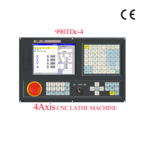 Controlador de torno CNC 990TDC, para máquina de torno CNC, 2 ejes, 3 ejes, 4 ejes, tarjeta de control de movimiento con función ATC y macro