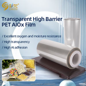 فيلم بلاستيكي شفاف عالي الجودة من مادة PET ALOx لتغليف الأطعمة بالجملة، مناسب لتغليف الشوكولاتة/الحلوى/الشاي/البسكويت - Product Image 1