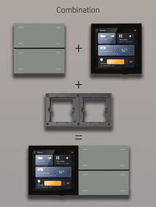 Interrupteur mural intelligent TianLai M9 Tuya Zigbee, commande vocale, compatible Wifi, panneau tactile 8 voies pour maison, hôtel, Alexa, Google <span class=keywords><strong>Assistant</strong></span> - Product Image 3