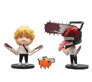Set de 5 Figuras de <span class=keywords><strong>Chainsaw</strong></span> <span class=keywords><strong>Man</strong></span> en Versión Q: Power, Blood, Devil, <span class=keywords><strong>Aki</strong></span> Hayakawa, Denji, Pochita, Muñecos Coleccionables de Anime para Decoración - Product Image 1