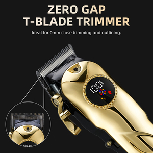 Nueva Cortadora <span class=keywords><strong>de</strong></span> Pelo Eléctrica con Pantalla LED <span class=keywords><strong>de</strong></span> Cerámica, Recargable, Profesional, para Hotel, Hogar y Uso en Exteriores - Product Image 2