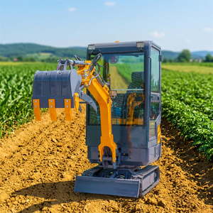 Excavatrice sur chenilles de 1 tonne, stock local aux États-Unis, prête à être expédiée pour le développement de petites terres agricoles et les entreprises de location, service OEM ODM - Product Image 1