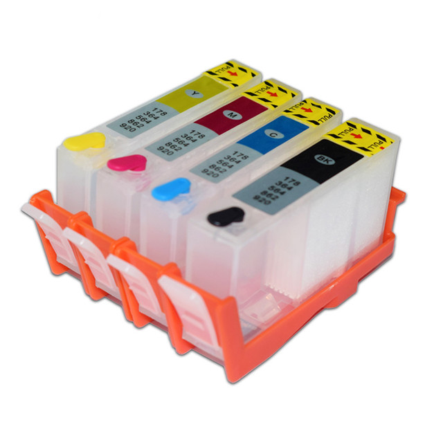 HP Officejet 6000/6500/6500A/7000/7500/7500A Refillable Ink Cartridge 920/920XL with ARC Chips for HP Printers