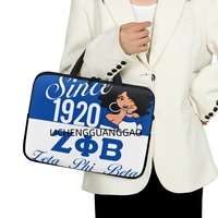 Sac d'ordinateur portable multi-tailles pour sororité, fournitures de bureau, thème professionnel, vente en gros personnalisée