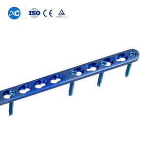 Pelat Pengunci Rekonstruksi Veteriner Titanium Tipe AO ALPS Berbagai Ukuran 2.0/2.4/2.7/3.5 mm untuk Implan Bedah Ortopedi Hewan - Product Image 6