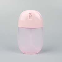 Flacon pulvérisateur de parfum portable de 50 ml, forme d'œuf ovale, design unique, pour cosmétiques, format voyage.